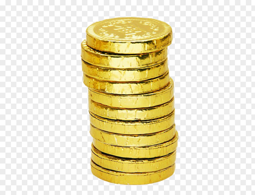 Chocolate Gold Coins Coin PNG