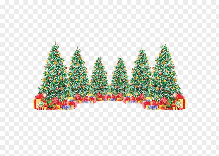 Christmas Tree Charm Santa Claus Ornament Gift PNG