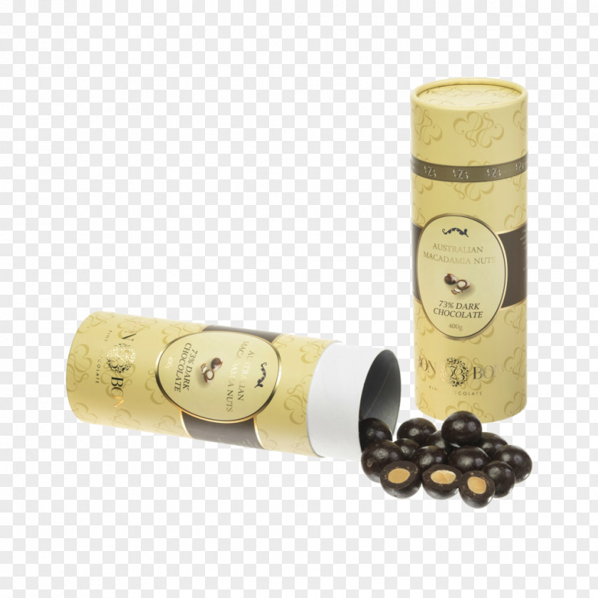 Macadamia Nuts Bonbon Cylinder Milk Chocolate PNG