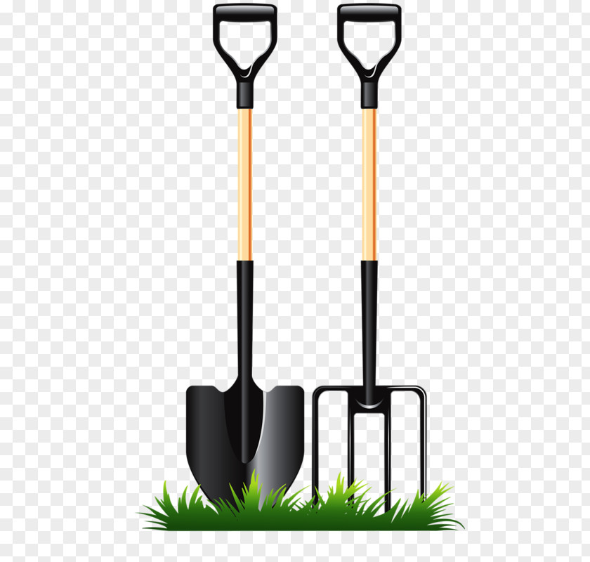 Shovel Gardening Garden Tool Fork Spade PNG
