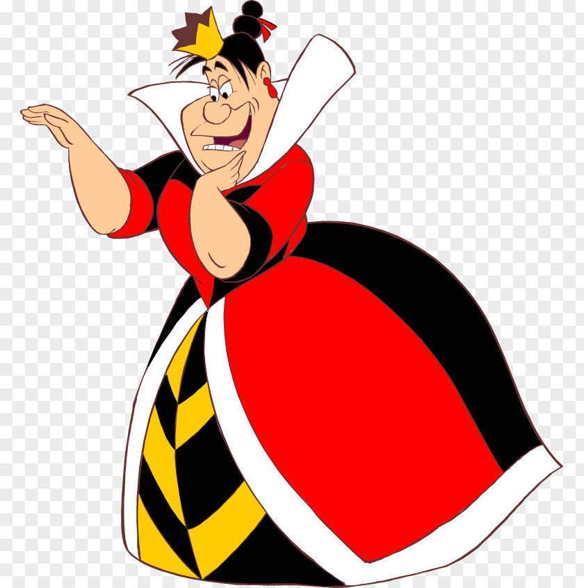Queen King Of Hearts Alice's Adventures In Wonderland Red PNG