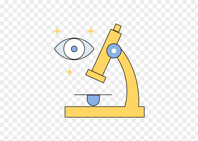 Yellow Microscope Clip Art PNG