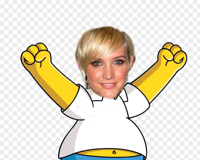 Ashlee Simpson Homer The Simpsons Animation PNG