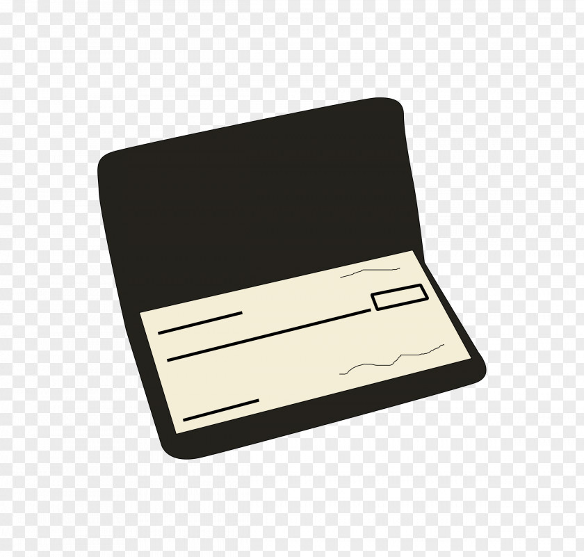 Bank Cheque Clip Art PNG