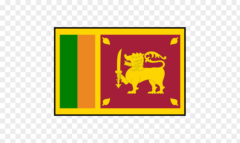 Flag Of Sri Lanka National Women's Cricket Team PNG