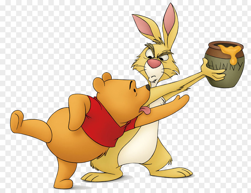 Rabbit Winnie-the-Pooh Tigger Eeyore Piglet PNG