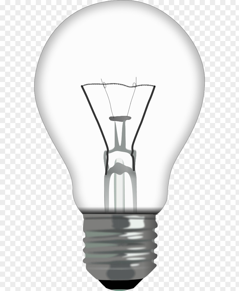 Lightbulb Transparent Incandescent Light Bulb LED Lamp Electric Lighting PNG