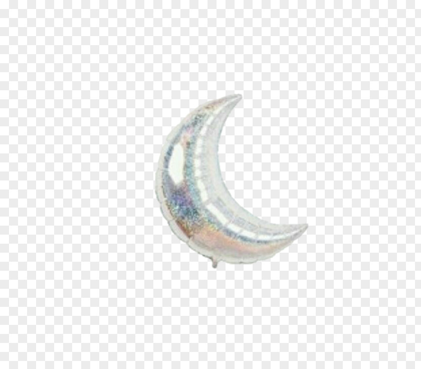 Metal Crescent Moon Drawing PNG
