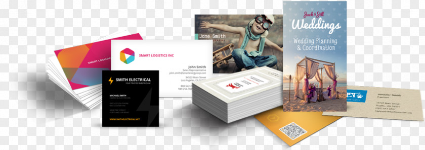Carte Visite Paper Flyer Color Printing Business Cards PNG