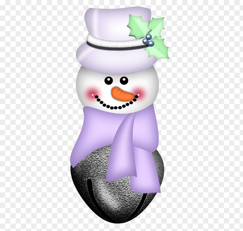 Cute Snowman Carrot Cartoon PNG