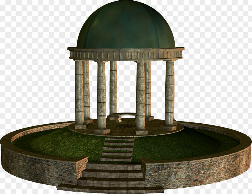 Gazebo Ancient Roman Architecture Clip Art PNG