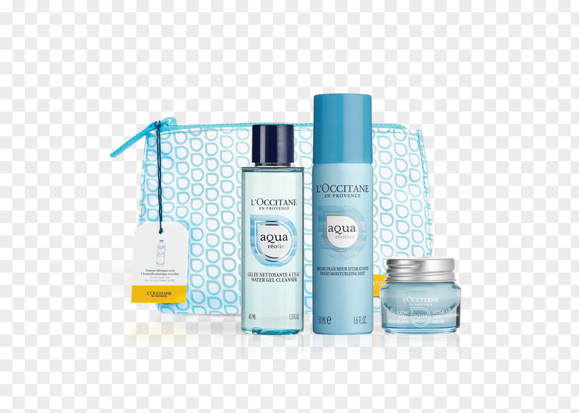 Hydrating Mineral Water Spray Lotion L'Occitane Aqua Réotier Ultra Thirst-Quenching Cream 1.7oz En Provence Moisturizer PNG