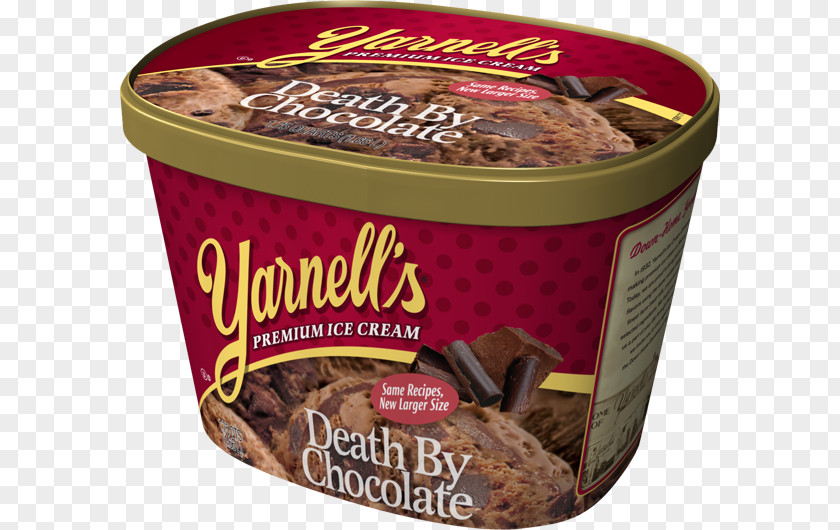 Ice Cream Chocolate Death By Yarnell’s Flavor PNG