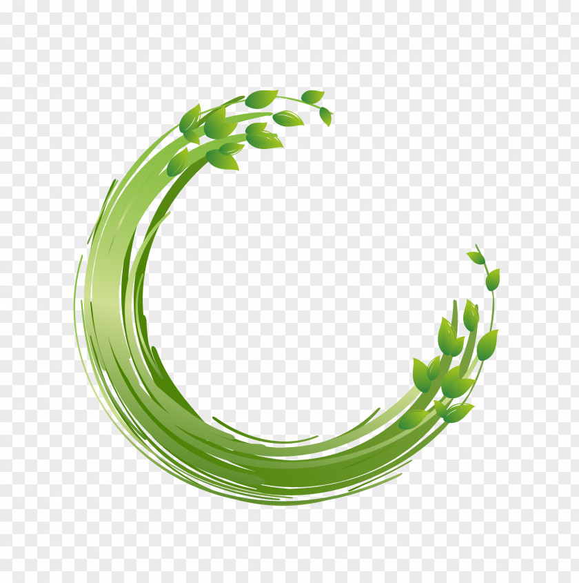 Vector Painted Green Circle Paint.net Computer File PNG