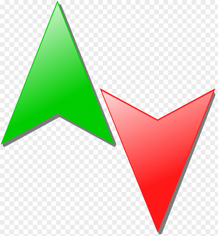 Arrows Triangle Area PNG