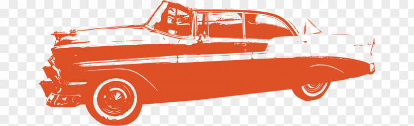 Auto Body Restoration Vintage Car Compact Model Logo PNG