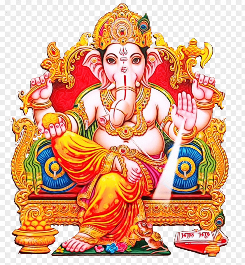 Blessing Statue Ganesh Chaturthi Hindu PNG