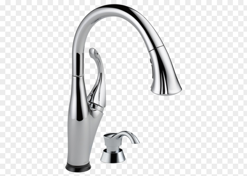 Kitchen Faucet Handles & Controls Delta 9192 Addison Single Handle Pull-Down Sink PNG