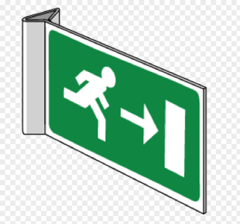Modle Emergency Exit Pictogram ISO 7010 Safety Sticker PNG