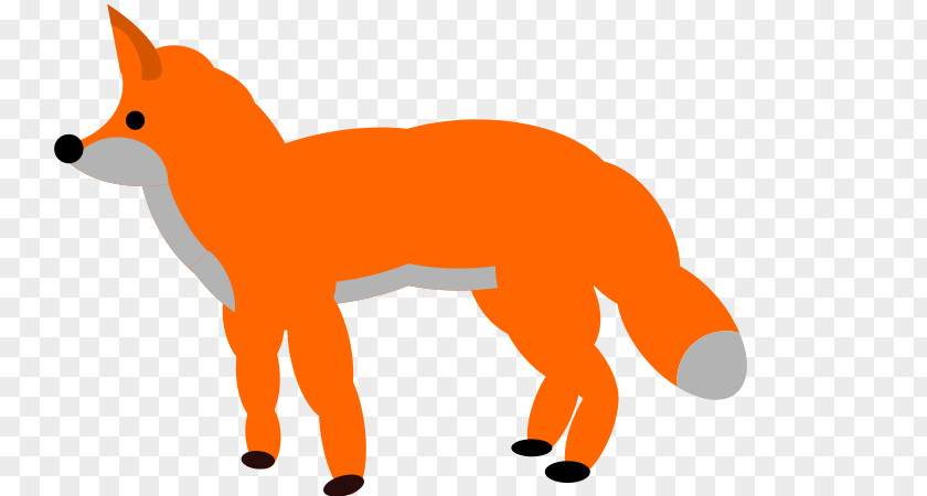 Orange Fox Red Arctic Clip Art PNG