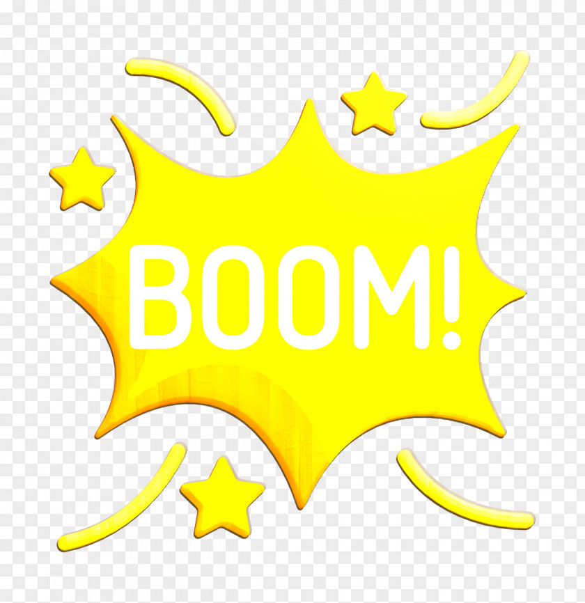 Bubble Chat Icon Superhero Boom PNG