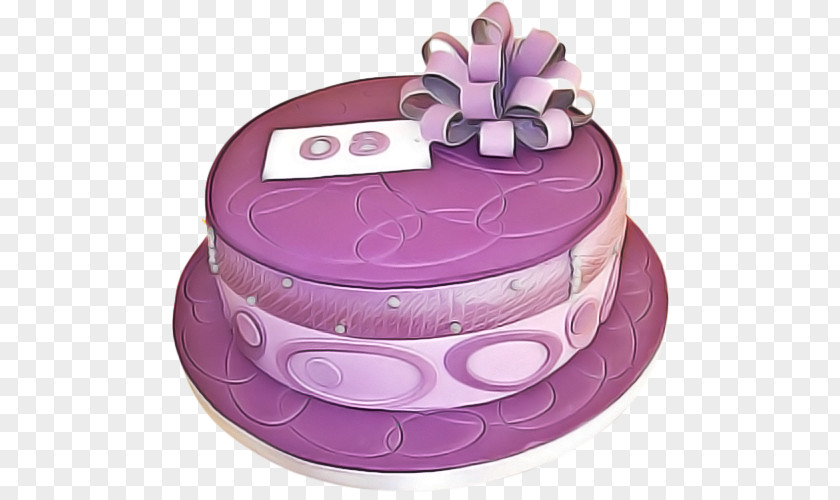 Cuisine Buttercream Pink Birthday Cake PNG