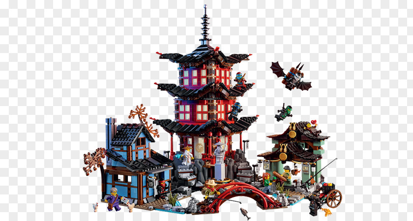 Lego Creator LEGO 70751 NINJAGO Temple Of Airjitzu Ninjago Castle Toy PNG