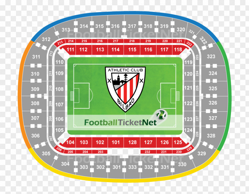 Stadium Seating 2017–18 UEFA Europa League Athletic Bilbao Label PNG