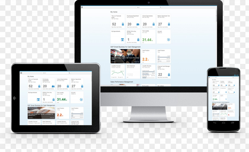 Tablet SAP ERP SE NetWeaver OpenUI5 PNG