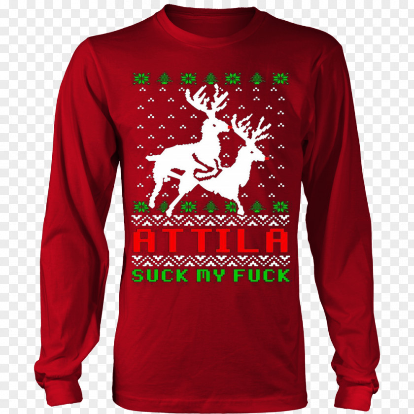 Ugly Christmas Sweater Long-sleeved T-shirt Hoodie PNG