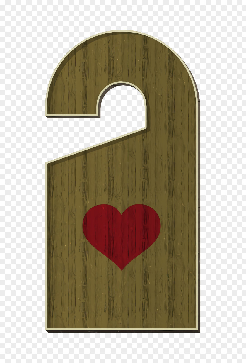 Wedding Icon Doorknob Hanger PNG