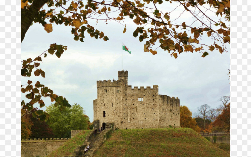 Cardiff Castle Castell Coch Bute Park Medieval Architecture PNG