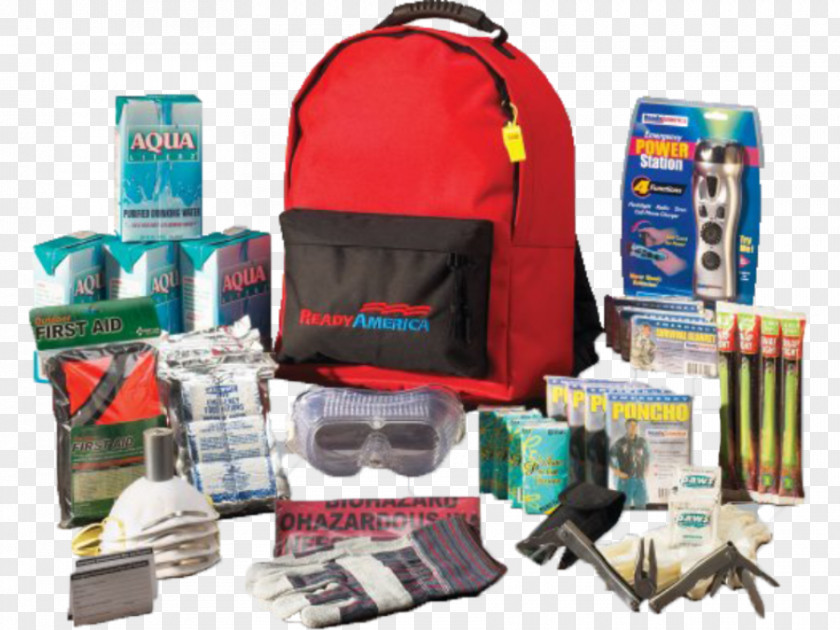 Emergency Kit Survival Backpack First Aid Kits Bug-out Bag PNG