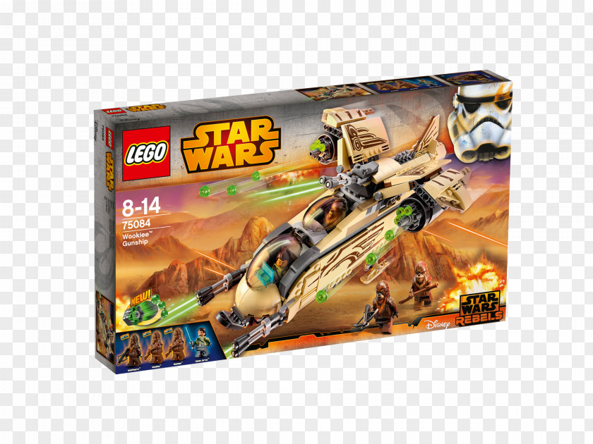 Lego Star Wars Wookiee Toy PNG