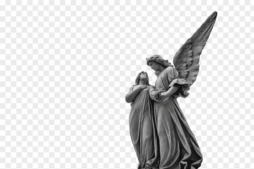 Angel Memorial Of The Holy Guardian Angels Drawing Sculpture Narik PNG