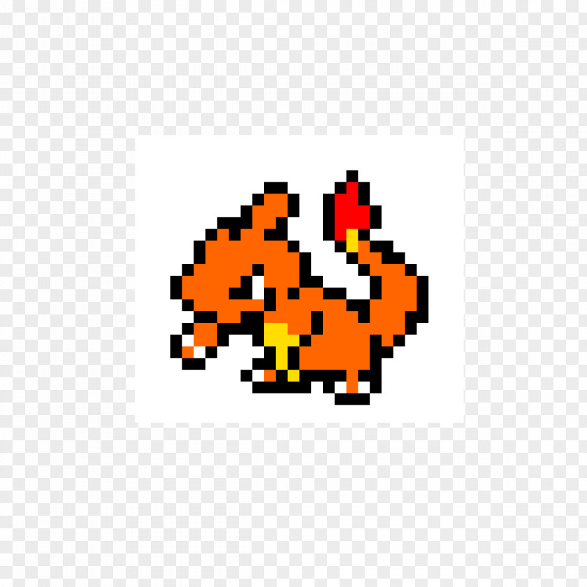Charmeleon Minecraft Charizard Pokémon Pixel Art PNG