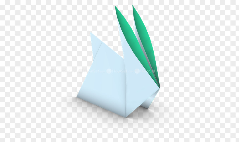 Half Fold Paper Angle Origami 3-fold Square PNG