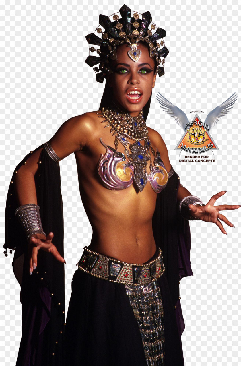 Queen Of The Damned Aaliyah Woman Art Painting PNG