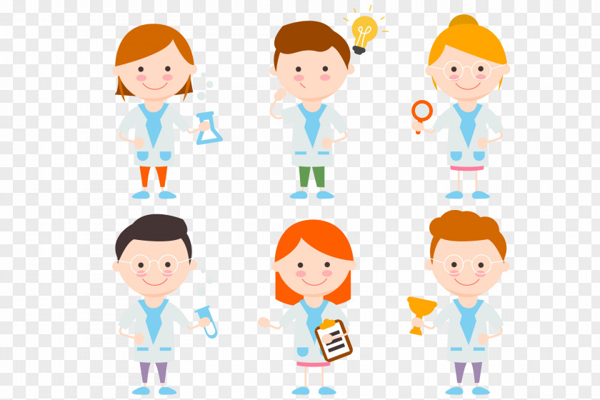 Science Design Drawing Child Cartoon Image PNG