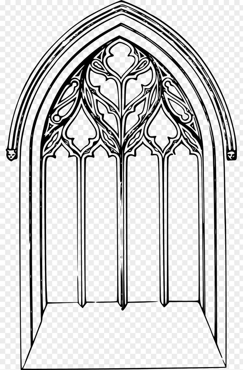 Window Church Stained Glass Clip Art PNG