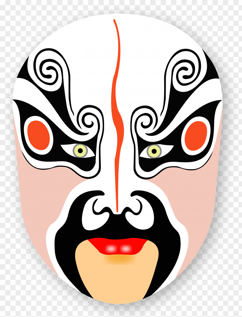 Cat Sad Face Peking Opera Painting Image Chinese PNG