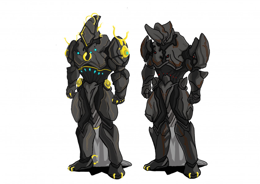 Rhino Warframe Rhinoceros Concept Art Drawing PNG