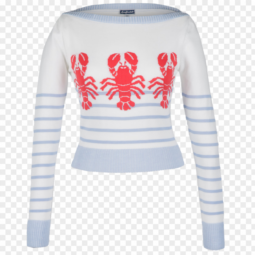 T-shirt Long-sleeved Lobster Sweater PNG