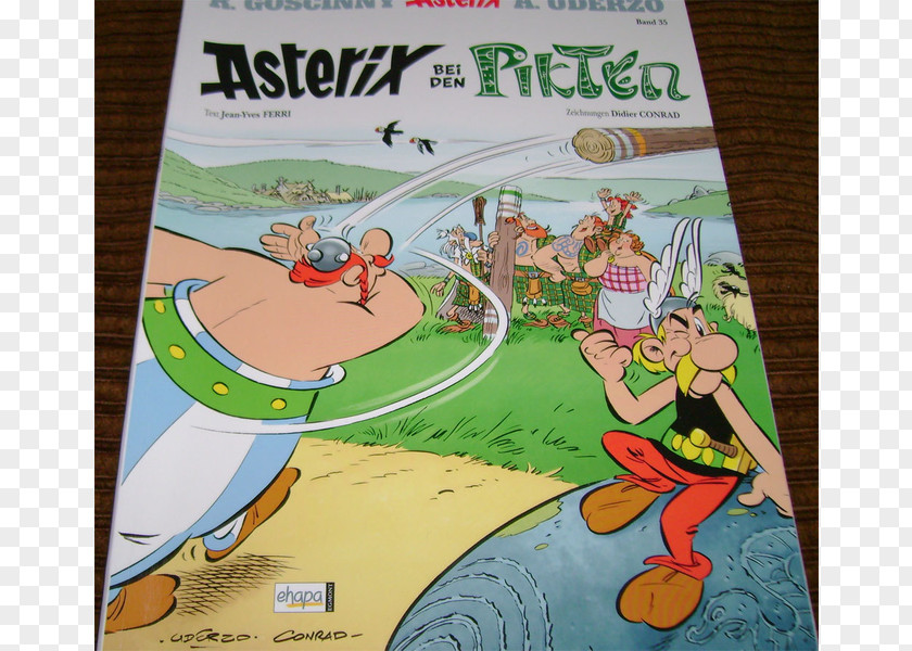 Book Asterix And The Picts Missing Scroll Obelix Chariot Race Gladiator PNG