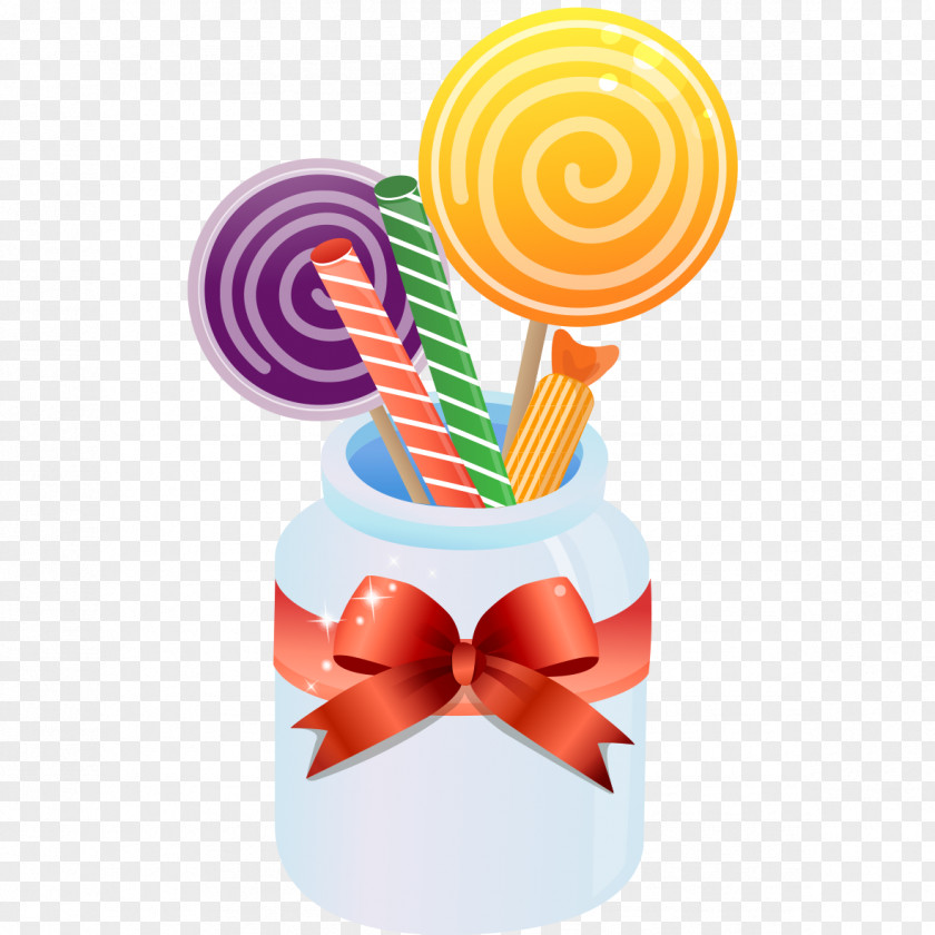 Bottle Lollipop Candy Icon PNG