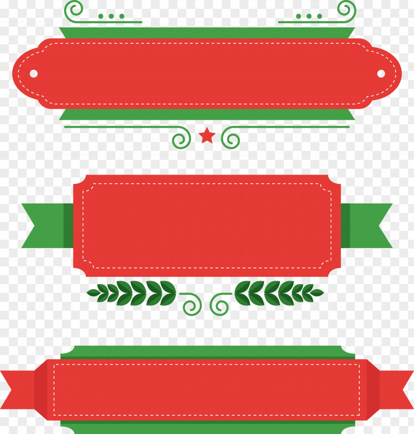 Christmas Theme Title Box Santa Claus Boxing Day Clip Art PNG