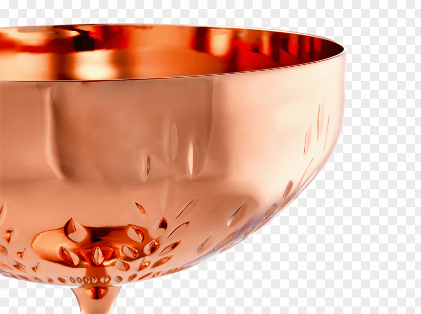 Cocktail Champagne Martini Copper Glass PNG