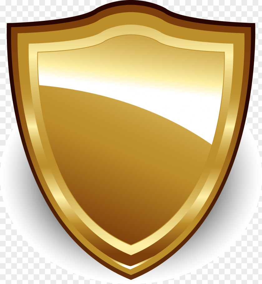 Golden Shield,Shield,Gold Label,Golden Badge,Gold Badge Gold Euclidean Vector PNG