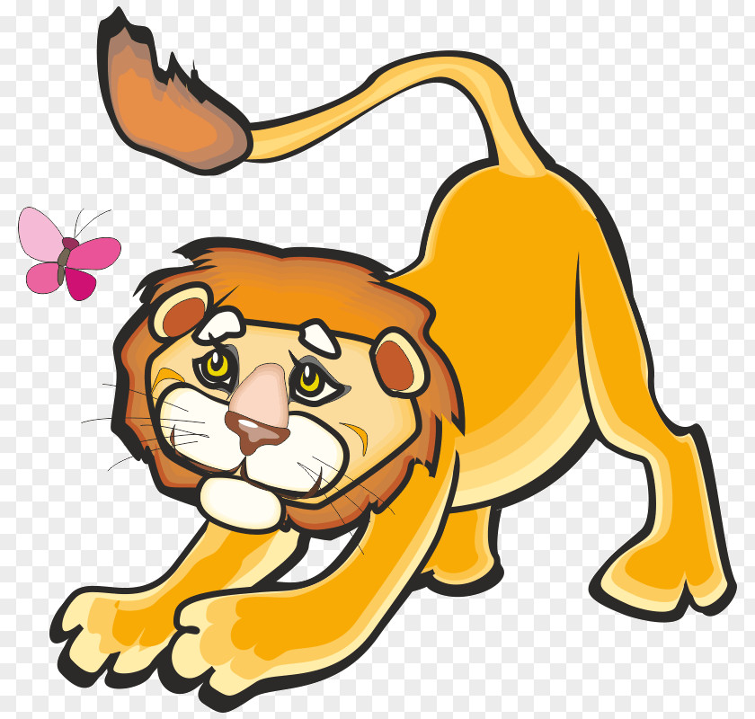 Lion Clip Art Vector Graphics Image PNG