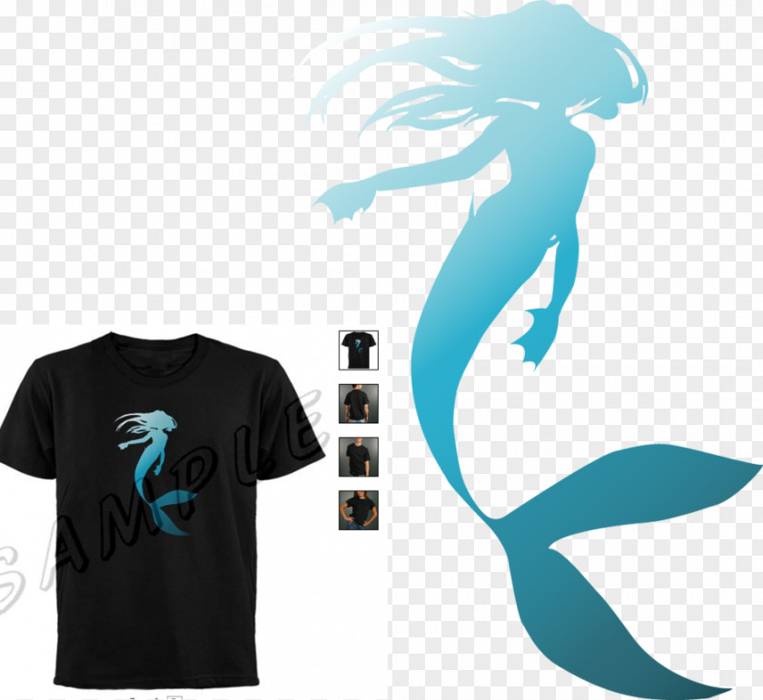 T-shirt Ariel Mermaid PNG